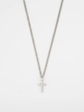 Colier Cuban din Argint 925 cu Cruce - Sentimente Gravate