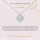 De la Sot pentru Sotie | Diana - O Felicitare Pastel - Sentimente Gravate