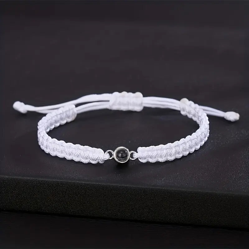 Bratara Cu Fotografie Personalizata - Sentimente Gravate